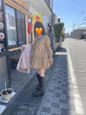 「AMAIL（アマイル）のアイテム」を使った、kokoさん（レディース・163cm）の冬コーディネート