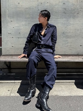 「COS（コス）のアイテム」を使った、kanayamataiseiさん（メンズ・178cm）の夏コーディネート