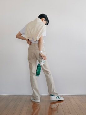 「caban（キャバン）のアイテム」を使った、kanayamataiseiさん（メンズ・177cm）の春コーディネート