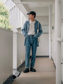 新品タグ付き　アワーレガシー　ビッグカーディガン　48　メンズ　ウール　ブルー Our Legacy（アワーレガシー）の「BIG CARDIGAN,（カーディガン