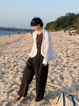 「リゾートスタイル」｜kanayamataiseiさん（メンズ・178cm）の夏コーディネート