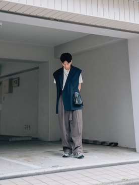 HED MAYNER（ヘドメイナー）の「CARGO VEST（ベスト）」 - WEAR