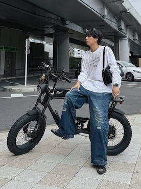 「アイテム（ブーツ）」を使った、kanayamataiseiさん（メンズ・178cm）の夏コーディネート