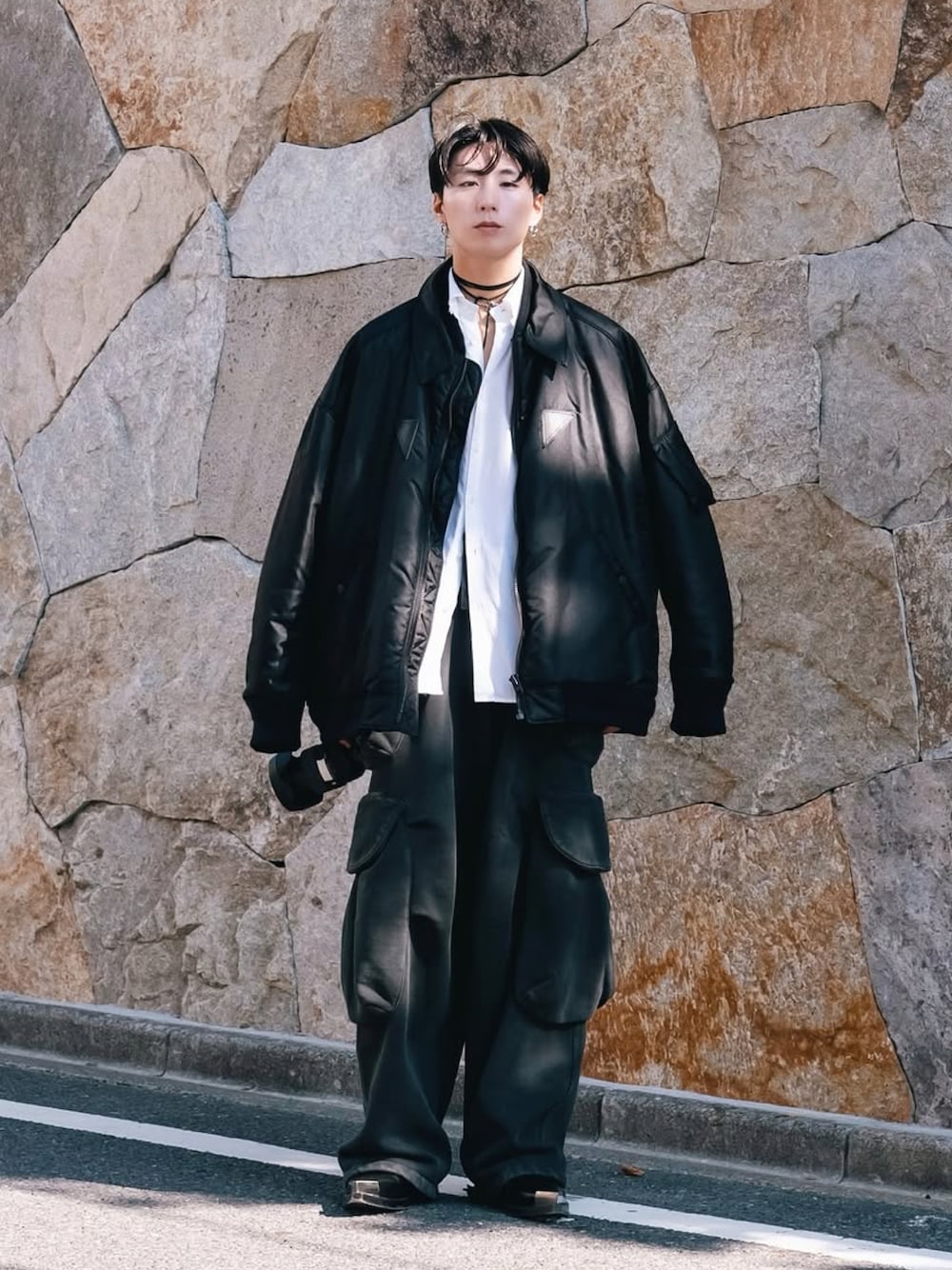 ジャケット・アウター sublations GARMENT DYED ADJUSTABLE MA-1 GARMENT DYED ADJUSTABLE MA-1 .13【ASH BLACK】 – SUBLATIONS