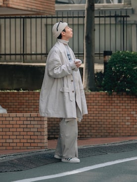 「ごきげんウィーク」｜「アイテム（ニットキャップ/ビーニー）」を使った、kanayamataiseiさん（メンズ・177cm）の春コーディネート
