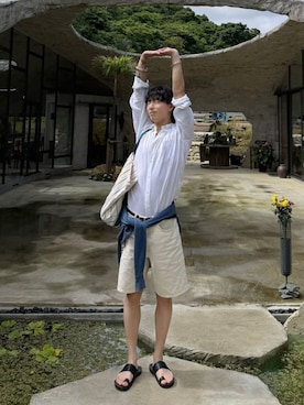 「JUTTA NEUMANN（ユッタ ヌーマン）のアイテム」を使った、kanayamataiseiさん（メンズ・178cm）の夏コーディネート