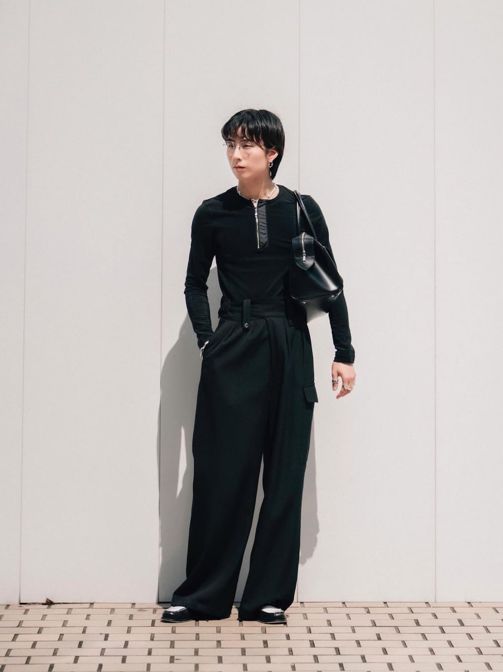 sublations グルカカーゴパンツ　ブラック　サイズ1 SUBLATIONS / サブレーションズ】HEAVY WOOL GABARDINE GURKHA