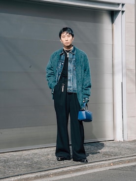 「Valextra（ヴァレクストラ）のアイテム」を使った、kanayamataiseiさん（メンズ・177cm）の秋コーディネート