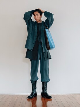 「MARNI（マルニ）のアイテム」を使った、kanayamataiseiさん（メンズ・177cm）の春コーディネート
