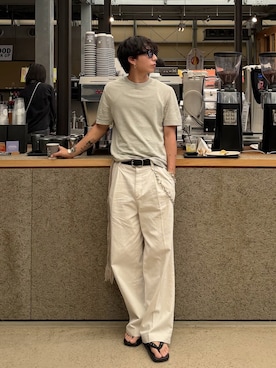 「シルバーアクセサリー」｜kanayamataiseiさん（メンズ・178cm）の夏コーディネート