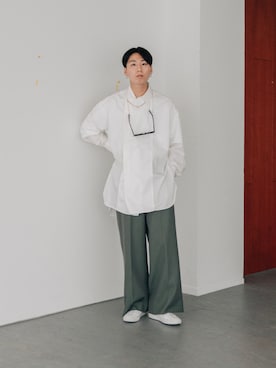 「COMMON PROJECTS（コモンプロジェクト）のアイテム」を使った、kanayamataiseiさん（メンズ・177cm）の秋コーディネート