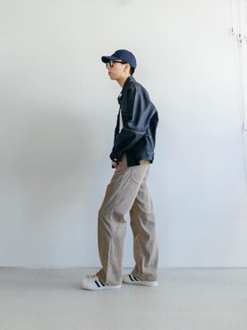 「コーディネート」｜「アイテム（キャップ）」を使った、kanayamataiseiさん（メンズ・177cm）の夏コーディネート