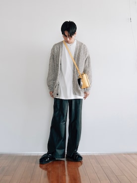「Valextra（ヴァレクストラ）のアイテム」を使った、kanayamataiseiさん（メンズ・177cm）の春コーディネート