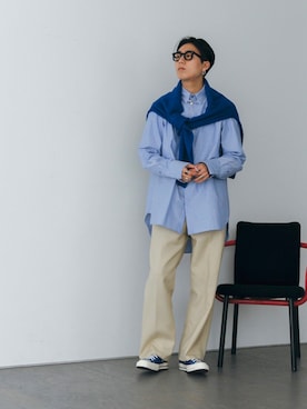 「LOEFF（ロエフ）のアイテム」を使った、kanayamataiseiさん（メンズ・177cm）の冬コーディネート
