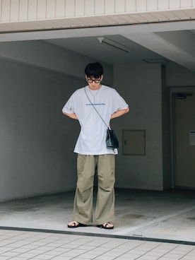 「LMCのアイテム」を使った、kanayamataiseiさん（メンズ・177cm）の夏コーディネート