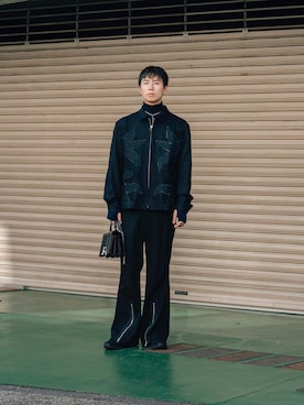 「CFCL（シーエフシーエル）のアイテム」を使った、kanayamataiseiさん（メンズ・177cm）の秋コーディネート