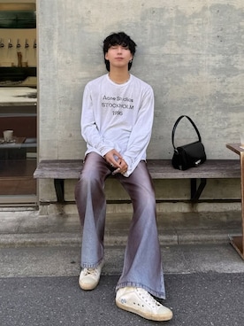 「STUDIO NICHOLSON（スタジオニコルソン）のアイテム」を使った、kanayamataiseiさん（メンズ・178cm）の夏コーディネート