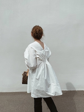 「Alia（アリア）のアイテム」を使った、AYAさん（レディース・158cm）の春コーディネート