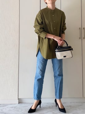 「MKミッシェルクラン」｜「アイテム（シューズ）」を使った、NAnaさん（レディース・158cm）の秋コーディネート