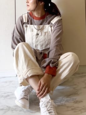 「reca（レカ）のアイテム（スウェット）」を使った、NAnaさん（レディース・158cm）の秋コーディネート