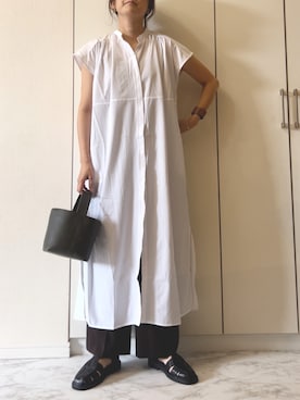 「MK MICHEL KLEIN（エムケーミッシェルクラン）のアイテム」を使った、NAnaさん（レディース・158cm）の秋コーディネート