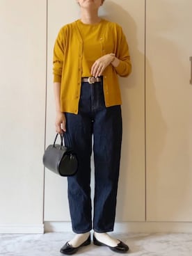 「MKミッシェルクラン」｜「アイテム（シューズ）」を使った、NAnaさん（レディース・158cm）の秋コーディネート