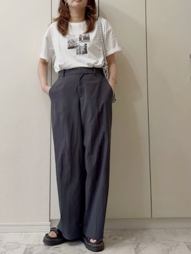 「ikka（イッカ）のアイテム」を使った、NAnaさん（レディース・159cm）の夏コーディネート
