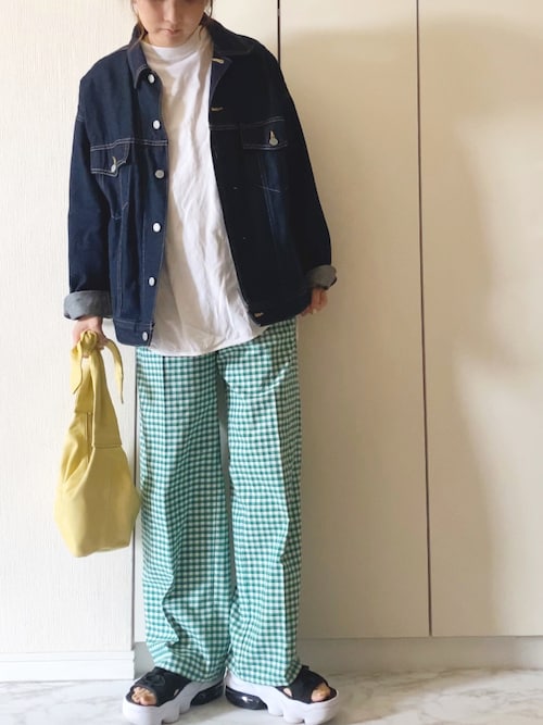 SOMETHING×アダムエロペ FRENCH NOUVEAU デニムジャケット SOMETHING（サムシング）の「【SOMETHING for ADAM ET ROPE