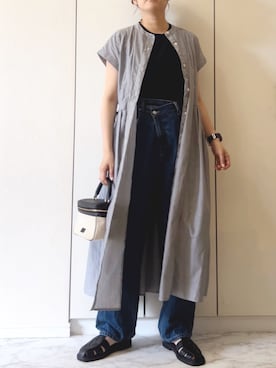 「Ch!iii BAG（チーバック）のアイテム」を使った、NAnaさん（レディース・158cm）の夏コーディネート