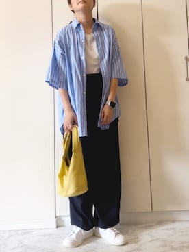 「Ch!iii BAG（チーバック）のアイテム」を使った、NAnaさん（レディース・158cm）の夏コーディネート