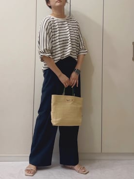 NAnaさん（骨格ストレート・レディース・158cm）の夏コーディネート