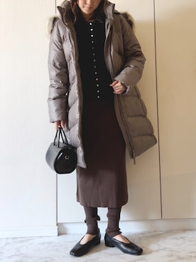 「Calvin Klein（カルバン・クライン）のアイテム（ジャケット/アウター）」を使った、NAnaさん（レディース・158cm）の秋コーディネート