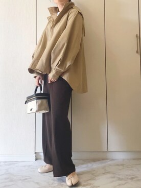 「MK MICHEL KLEIN（エムケーミッシェルクラン）のアイテム」を使った、NAnaさん（レディース・158cm）の春コーディネート