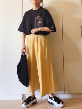 「coen」｜NAnaさん（レディース・158cm）の夏コーディネート