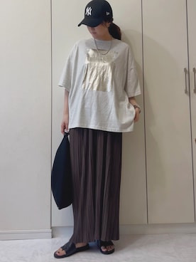 NAnaさん（骨格ストレート・レディース・158cm）の夏コーディネート
