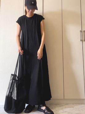 「classicalelf（クラシカルエルフ）のアイテム（バッグ）」を使った、NAnaさん（レディース・158cm）の夏コーディネート