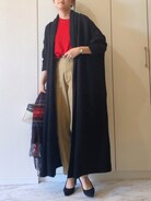 IENA（イエナ）の「ALBA クルーネックアンサンブル◇（アンサンブル