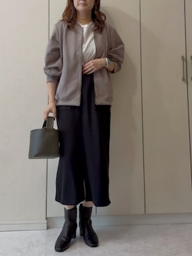 「アイテム（ジャケット/アウター）」を使った、NAnaさん（レディース・158cm）の秋コーディネート