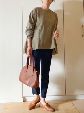「ITEMS_URBANRESEARCH」｜NAnaさん（レディース・158cm）の秋コーディネート