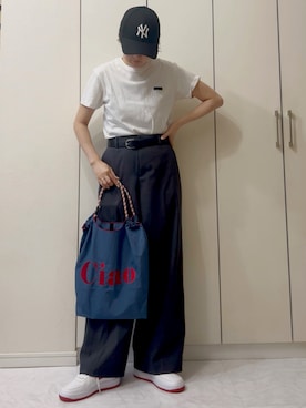NAnaさん（骨格ストレート・レディース・158cm）の夏コーディネート
