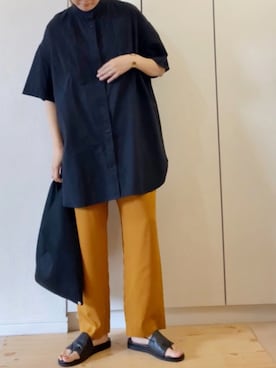 「MKミッシェルクラン」｜「アイテム（シューズ）」を使った、NAnaさん（レディース・158cm）の夏コーディネート