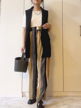 「ROPE' PICNIC（ロペピクニック）のアイテム（ジャケット/アウター）」を使った、NAnaさん（レディース・158cm）の秋コーディネート