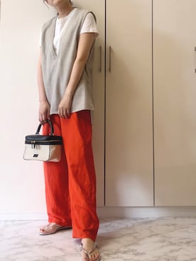 「Ch!iii BAG（チーバック）のアイテム」を使った、NAnaさん（レディース・158cm）の夏コーディネート