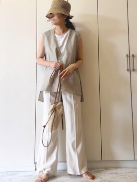 NAnaさん（レディース・158cm）の夏コーディネート