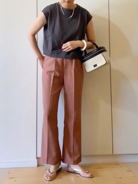 「coen by SIZU（コーエンバイシズ）のアイテム」を使った、NAnaさん（レディース・158cm）の夏コーディネート