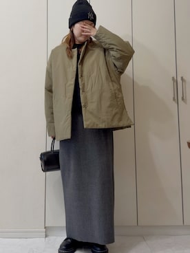 「OMNES（オムネス）のアイテム」を使った、NAnaさん（レディース・158cm）の冬コーディネート