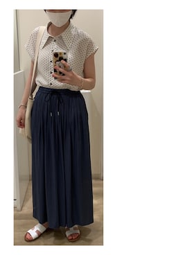 「buddy（バディ）のアイテム」を使った、ハルさん（レディース・158cm）の夏コーディネート