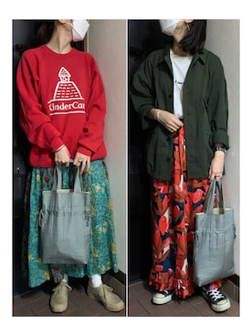 「nest Robe（ネストローブ）のアイテム（ジャケット/アウター）」を使った、ハルさん（レディース・158cm）の秋コーディネート