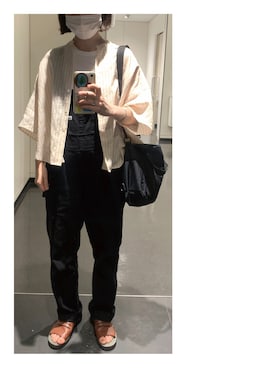 「Liyoca（リヨカ）のアイテム」を使った、ハルさん（レディース・158cm）の夏コーディネート