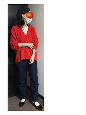 「Liyoca（リヨカ）のアイテム」を使った、ハルさん（レディース・158cm）の秋コーディネート